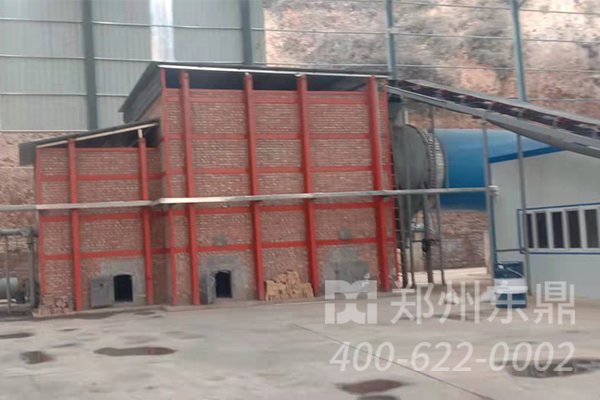 山西壽陽煤泥烘干機(jī)生產(chǎn)線試機(jī)現(xiàn)場(chǎng)實(shí)拍圖